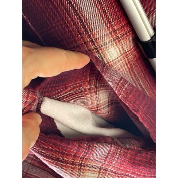 Jachs New York NWT Girlfriend classic plaid button down collar shirt Wmn Sz XL - Picture 5 of 8